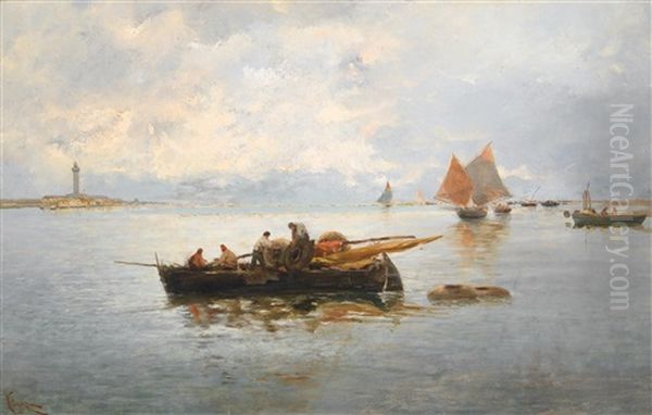 Fischerboote Vor Der Kuste - view 1