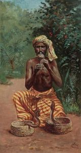 A Snake Charmer (+ A Street Entertainer, Lrgr; 2 Works)