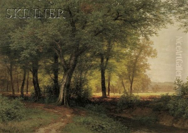 Stream At Field's Edge - view 1