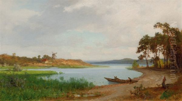 Landscape With Windmill - view 1