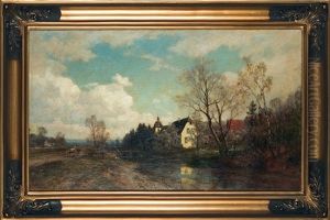 Palace By The Water by Hermann Pohle the Elder
