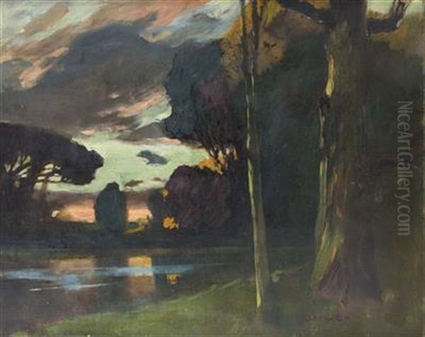 Abendstimmung Am Fluss - view 1