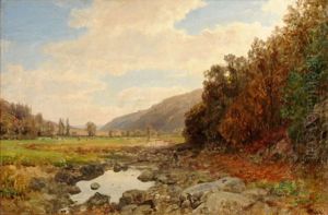 Bachlandschaft by Hermann Emil Pohle the Younger