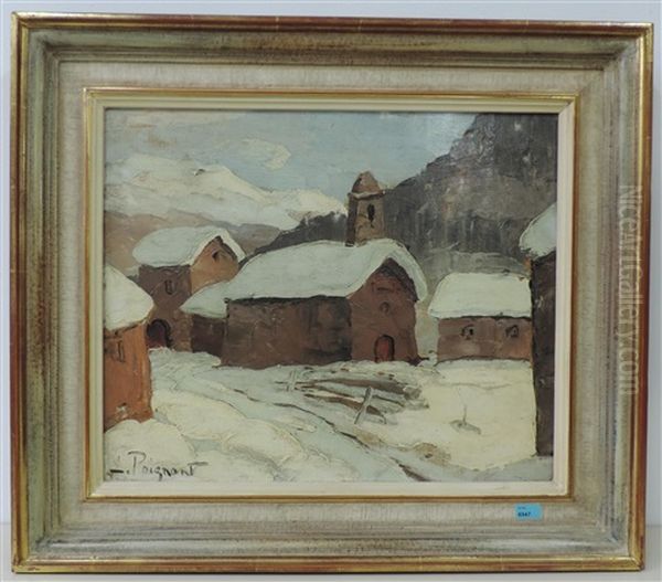 Ansicht Von Bessans Im Winter - view 1