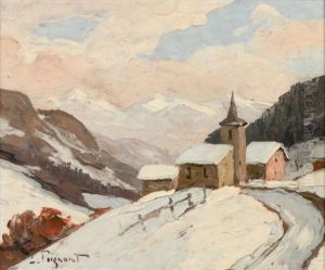 Eglise A Pralognan by Lucien Poignant