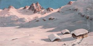 Neige En Tarentaise by Lucien Poignant