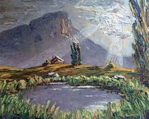 Le Mont Granier by Lucien Poignant