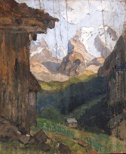 Paysage De Montagne (l'oisans ?) - view 1