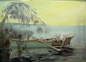 Jeune Orientale by George Louis Poilleux-Saint-Ange