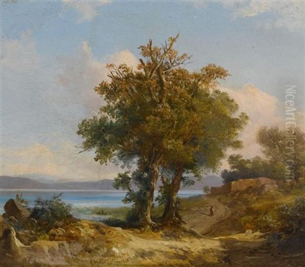 Mediterrane Landschaft - view 1
