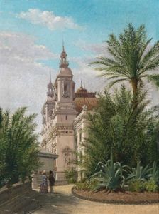 Blick Auf Das Casino In Monte Carlo