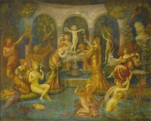 La Fontaine De Jouvence 1901 by Armand Point