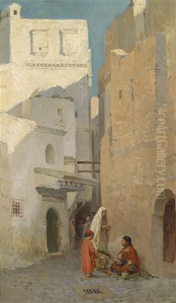 Orientalische Strasenszene - view 1