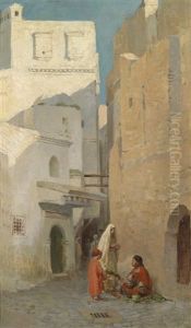 Orientalische Strasenszene Orientalische Strasenszene
