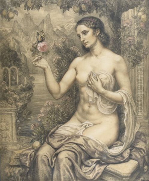Psyche In Amors Garten - view 1