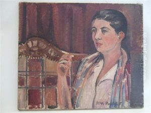 Portrait Presume De La Soeur De L'artiste