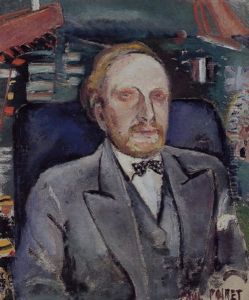 Autoportrait Aux Regates De Trouville by Paul Poiret