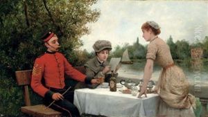 Receiving The News by Maurice Poirson