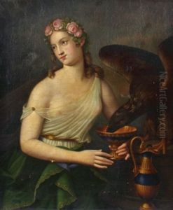 Zeus Erscheint Asteria In Gestalt Eines Adlers