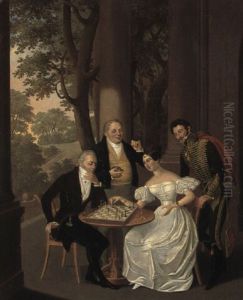Schachspiel Auf Schloss Eichstatt