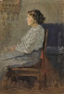 Portrait Of A Seated Lady Portrait Of A Seated Lady
