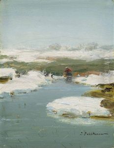 Spring Haze by Ivan Pavlovich Pokhitonov