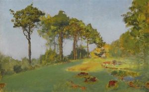 Summer At Jupille, Study Of Trees Summer At Jupille, Study Of Trees