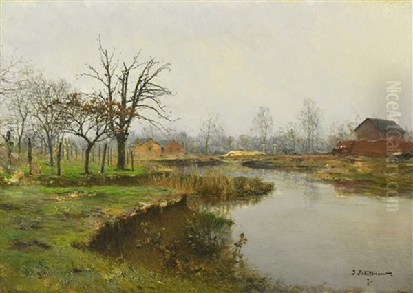The Pond At Jupille - view 1