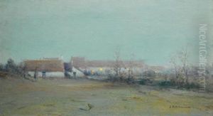 Farm At Dusk