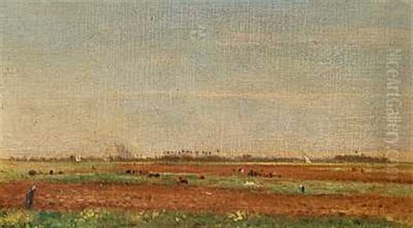 Moor Scenery. Indicated On The Reverse Pokhitonov - view 1
