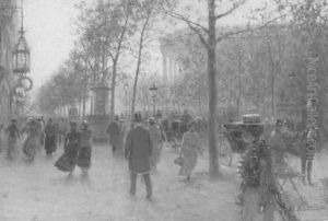 Parisian Street Scene Parisian Street Scene