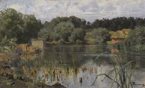 On The Lake by Vasily Polenov