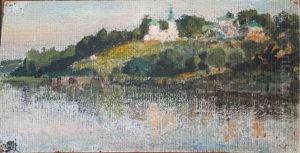 By The Volga by Vasily Polenov
