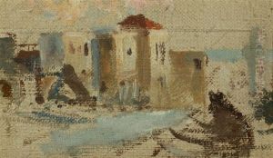Monkey`s View by Vasily Polenov