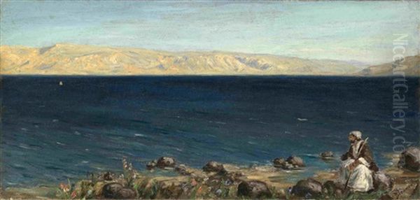 Christ By The Sea Of Galilee - view 1