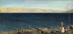 Christ By The Sea Of Galilee by Vasily Polenov