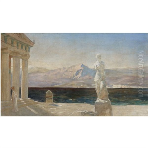 Classical Landscape (design For The Opera Prizraki Elladyi (ghosts Of Hellas)) - view 1