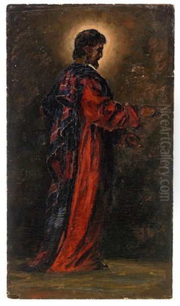 The Figure Of Christ (preliminary Study) - view 1