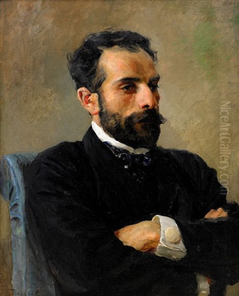 Portrait Of Isaac Ilich Levitan - view 1
