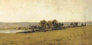 Trees By A Lake by Vasily Polenov