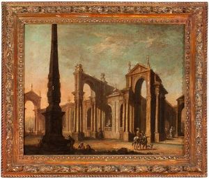 Caprichos Arquitectonicos (pair)