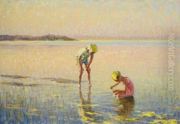 Bathing Children - view 1