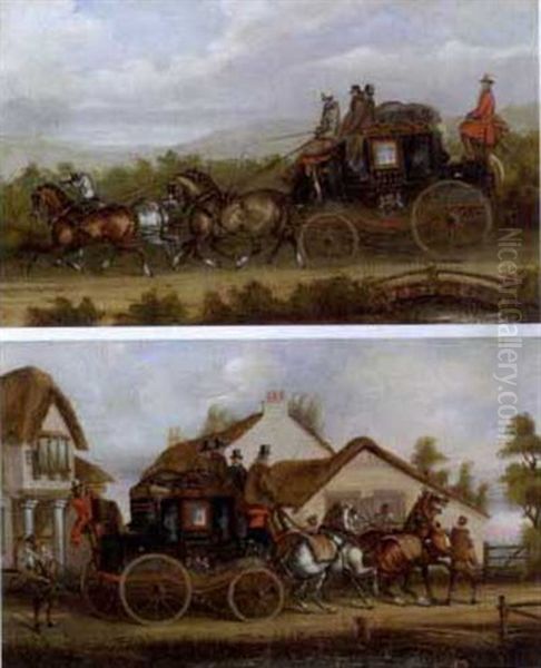 The York To London Royal Mail Coach (+ The Bath To London Royal Mail Coach; Pair) - view 1