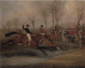 The Windsor Steeplechase, 1844 by James Pollard