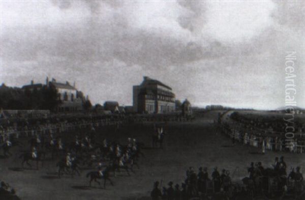 The Race For The St. Leger, 1833 - view 1
