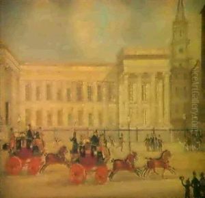The Royal Mail's Leaving From The General Post Office by James Pollard