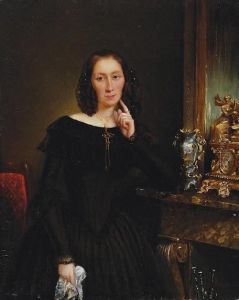 Portret Kobiety by Francois Bohm