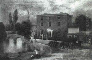 The White Swan Brewery, Paradise Street, Oxford by James Pollard