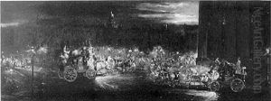 The Arrival Of The Royal Mails At The G.p.o., London by James Pollard