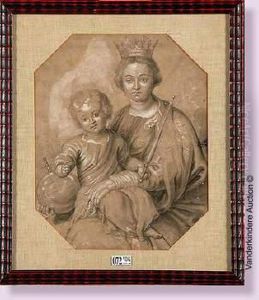 Vierge A L'enfant by Francois Bohm